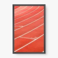 Quadro Decorativo Pista de Corrida – Arte Esportiva de Velocidade