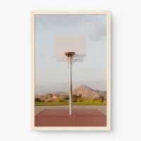 Quadro Decorativo Basquete ao Ar Livre – Arte Urbana
