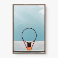 Quadro Decorativo Basquete Sob o Céu – Arte de Basquete