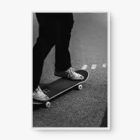 Quadro Decorativo Skate nas Ruas - Quadros de esportes Quadro Decorativo Skate nas Ruas - Quadros de esportes