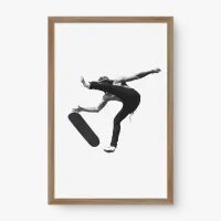 Quadro Decorativo Manobra Aérea 1 – Arte Urbana de Skate Quadro Decorativo Manobra Aérea 1 – Arte Urbana de Skate