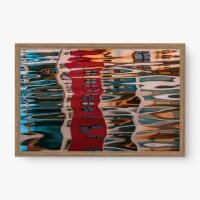 Quadro Decorativo Abstrato Refletora – Arte Abstrata Urbana