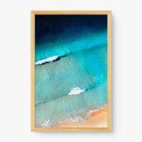 Quadro Decorativo Entrando na Onda – Arte de Surfe e Oceano Quadro Decorativo Entrando na Onda – Arte de Surfe e Oceano