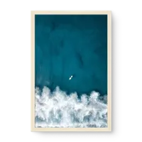 Quadro Decorativo Busca da Onda Ideal – Arte Surf Elegante