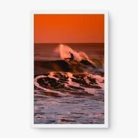Quadro Decorativo Surfando – Arte Esportiva de Surfe