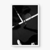 Quadro Decorativo Saque – Arte Esportiva em Ação Quadro Decorativo Saque – Arte Esportiva em Ação