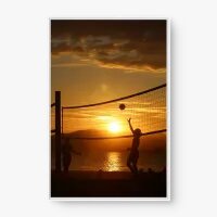 Quadro Decorativo Vôlei de Praia - Quadros de esportes Quadro Decorativo Vôlei de Praia - Quadros de esportes