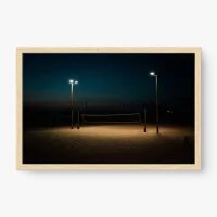 Quadro Decorativo Quadra de Vôlei de Praia – Arte Esportiva Beach