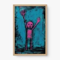 Quadro Decorativo Desenho Freak - Quadros figurativos