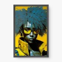 Quadro Decorativo Strong Woman – Arte Moderna e Poderosa