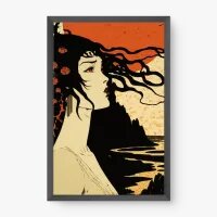 Quadro Decorativo Angustiada - Quadros figurativos