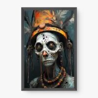 Quadro Decorativo Ancestral – Arte Mística e Ritualística