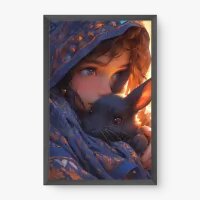 Quadro Decorativo Sweet Friends – Arte Figurativa Infantil