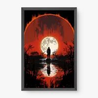 Quadro Decorativo Rio Macabro – Arte Sombria Cinematográfica