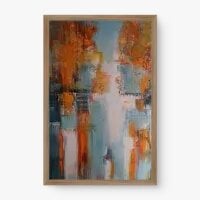 Quadro Decorativo Abstrato Outono - Loja de quadros Abstratos