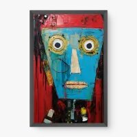 Quadro Decorativo Mr. Trapézio – Arte Figurativa Abstrata