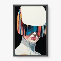 Quadro Decorativo Traje Futurista - Quadros figurativos