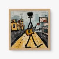 Quadro Decorativo Blues - Quadros figurativos