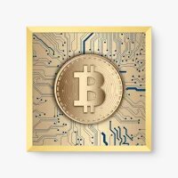 Quadro Decorativo Bitcoin - Quadros figurativos Quadro Decorativo Bitcoin - Quadros figurativos