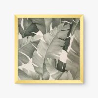 Quadro Decorativo Folhas de Bananeira – Arte Tropical Fina