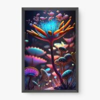 Quadro Decorativo Flora Aquática - Quadros de flores