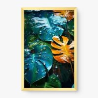 Quadro Decorativo Costelas de Adão – Arte Tropical Moderna