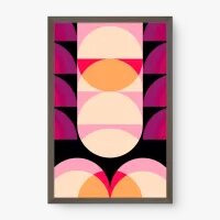 Quadro Decorativo Geométrico Tons Frios - Quadros com geometria Quadro Decorativo Geométrico Tons Frios - Quadros com geometria