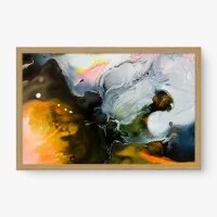 Quadro Decorativo Abstrato Flow Art II – quadro decorativo expressivo