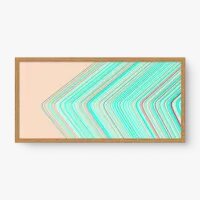 Quadro Decorativo Geométrico Linhas Fluidas - Quadros com geometria Quadro Decorativo Geométrico Linhas Fluidas - Quadros com geometria