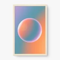Quadro Decorativo Bolha de Sabão - Quadros minimalistas Quadro Decorativo Bolha de Sabão - Quadros minimalistas