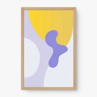 Quadro Decorativo Abstrato Minimalista - Quadros minimalistas