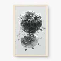 Quadro Decorativo Choque de Pedras - Quadros minimalistas Quadro Decorativo Choque de Pedras - Quadros minimalistas