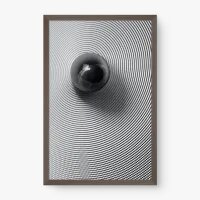 Quadro Decorativo Esfera Hipnótica – Arte Minimalista Geométrica