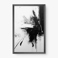 Quadro Decorativo Pinceladas - Quadros minimalistas Quadro Decorativo Pinceladas - Quadros minimalistas