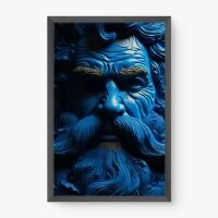 Quadro Decorativo Zeus - Quadros de mitologia