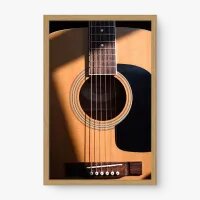 Quadro Decorativo Violão Sob o Sol – quadro violão artístico