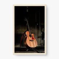 Quadro Decorativo Violão - Quadros de música