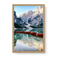 Quadro Decorativo Reflexo das Montanhas - Quadros com natureza