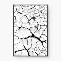 Quadro Decorativo Terra Seca – Textura Natural PB