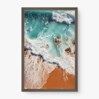 Quadro Decorativo Mar Bravo – Ondas em Movimento