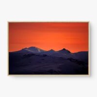 Quadro Decorativo Por do Sol das Montanhas - Quadros com natureza Quadro Decorativo Por do Sol das Montanhas - Quadros com natureza