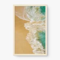 Quadro Decorativo Mar Bravo III – Ondas Vista Aérea