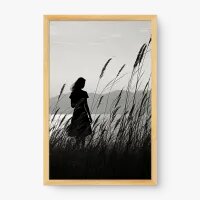 Quadro Decorativo Comtemplando o Lago - Quadros de paisagens Quadro Decorativo Comtemplando o Lago - Quadros de paisagens